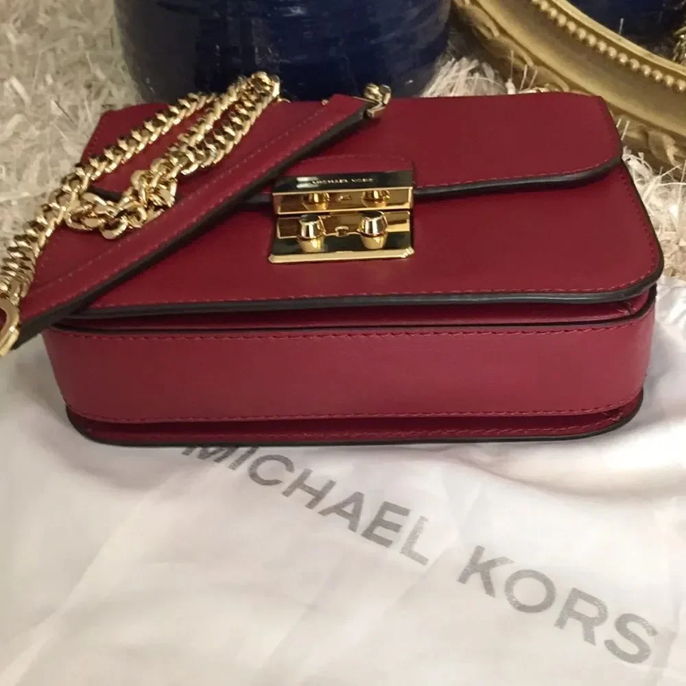 Michael Kors Sloan Editor Chain Shoulder Bag NWT